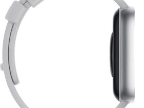 Умные часы Xiaomi Redmi Watch 4 Серебристые, с серым ремешком