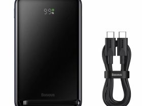 Внешний аккумулятор Baseus Wireless Kickstand Magnetic Bracket 10000mAh 20W (синий) (PPCXZ10)