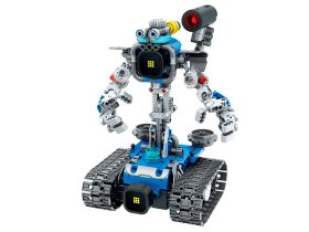 8069_MK Конструктор Робот "5 в 1" синий