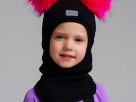 Шапка трикотажная для девочек