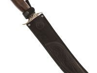 Нож Шайтан, кованый, сталь Х12МФ, рукоять венге