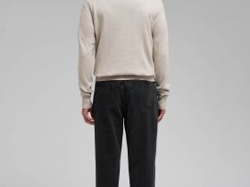 Джемпер прямого кроя из хлопка