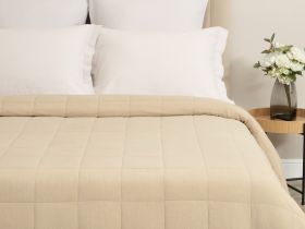 Покрывало Alda, бежевое