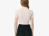 Женское поло Lacoste Slim Fit из органического хлопка