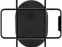 Автомобильный держатель uBear Go-Power с БЗУ MagSafe черный