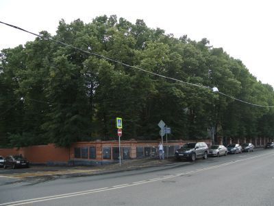 Ограда, 1882 г., XX в., архитектор В.А.Коссов