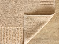 Полотенце махровое Nervato для ног, бежевое