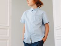 Рубашка с коротким рукавом для мальчика