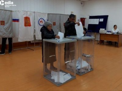 В Аллаиховском улусе к 18 часам отдали свои голоса 45,42% избирателей