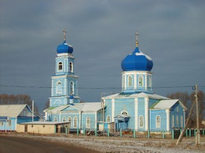 Памятник архитектуры деревянного зодчества XIX в., - Вознесенская церковь