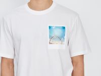 Свободная футболка с принтом