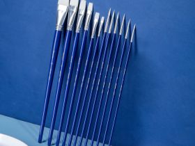 Кисть синтетика жесткая №4 круглая Finenolo