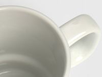 Кружка с надписью в картонной упаковке, Белый