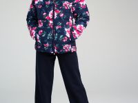 Куртка текстильная с полиуретановым покрытием для девочек