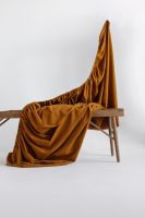 Простыня на резинке 180х200х25 Горчица