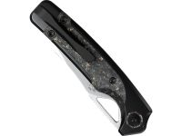 Складной нож Kizer Ara, сталь S45VN, рукоять карбон, черный/золотистый