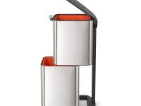 Joseph Joseph Контейнер для мусора с двумя баками 60 л металлик Totem Max Joseph Joseph