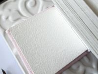 Скетчбук для акварели Inkberry 5х5 см 30 л 230 г 50% хлопка, сиреневый