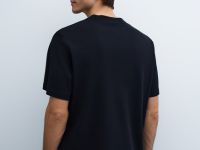 Базовая футболка из хлопка, Черный