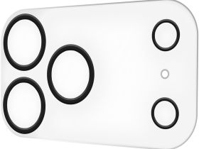 Защитное стекло Krutoff для камер Apple iPhone 17 Pro Max Black