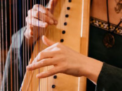 Рождество в Ирландии и Шотландии. Орган, кельтская арфа, скрипка