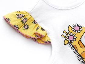 Пижама с коротким рукавом для маленькой девочки