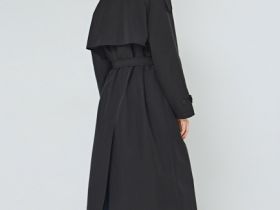 Длинный тренч, Черный