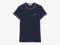 Женская хлопковая футболка Lacoste