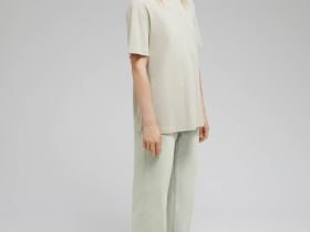 Футболка свободного кроя из хлопка