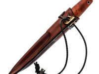 Нож финка Том малый, сталь N690, рукоять кап клена