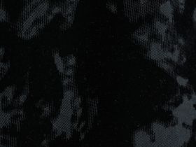 Куртка-рубашка из бархатистой ткани, Черный