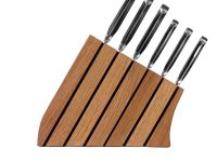 Подставка для ножей универсальная Woodinhome KS023UON, дуб