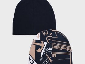 Шапка трикотажная для мальчиков, 2 шт в комплекте