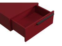 Тумба прикроватная подвесная Кимбол 50x20 Бургундский