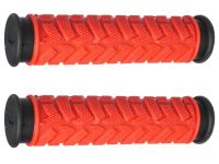 Грипсы Clark's C49 стандартный тип (красный / черный 130 мм)