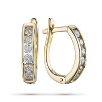 Серьги из желтого золота э0312сг08183900_white