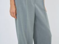 Прямые брюки со стрелками, Серый