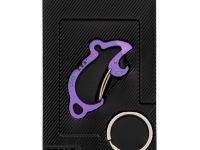 Карабин-мультитул Sanrenmu CZ01U, алюминий, фиолетовый