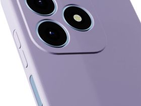 Клип-кейс Krutoff Silicone для HONOR X8d Фиолетовый