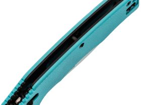 Складной нож Obertech ns-01 Drop point satin, сталь VG-10, рукоять G10, тиффани