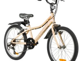 Детский велосипед Novatrack Alice 20, год 2026, цвет Желтый