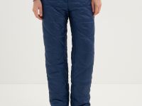 Стеганые утепленные брюки