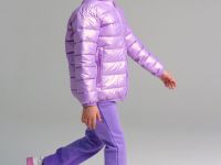 Куртка текстильная с полиуретановым покрытием для девочек