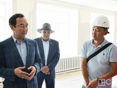 Дополнительные силы поручил привлечь глава Якутии для завершения капремонта школы в Верхневилюйске