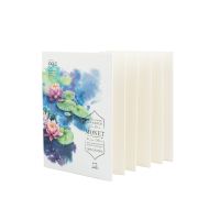 Скетчбук-гармошка для акварели Малевичъ "Monet" Fin, 15х20 см 10 л 300 г, 100% хлопок