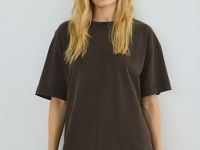 Футболка оверсайз, Коричневый