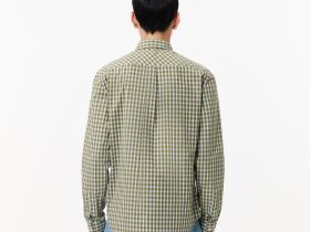 Мужская рубашка Lacoste стандартного кроя в клетку