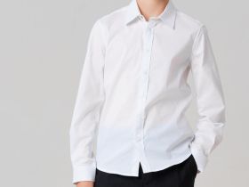 Сорочка текстильная для мальчиков (slim fit)