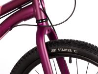 Подростковый велосипед Novatrack Novara 24 Disc, год 2025, цвет Белый, ростовка 10