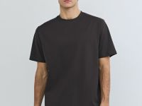 Футболка из мерсеризованного хлопка, Коричневый